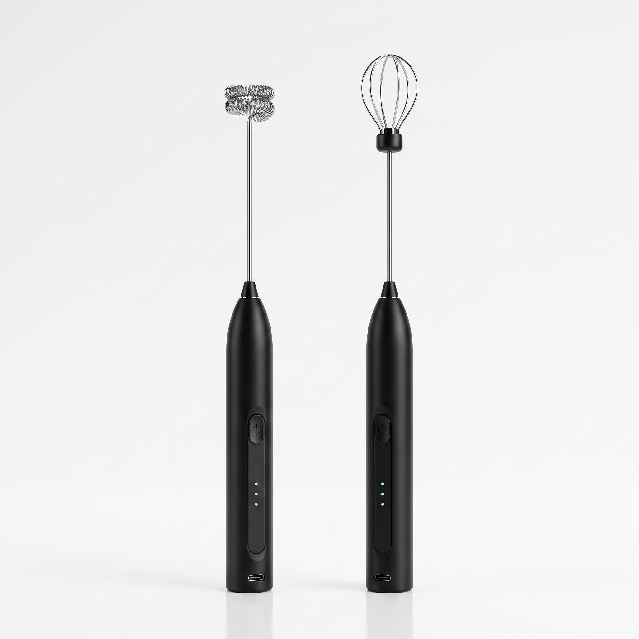 Zeldior USB rechargeable electric milk frother for coffee, latte, cappuccino, matcha and hot chocolate